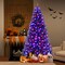 Artificial Christmas Tree with 6 Lighting Modes and Spooky Sounds for Halloween Decoration
